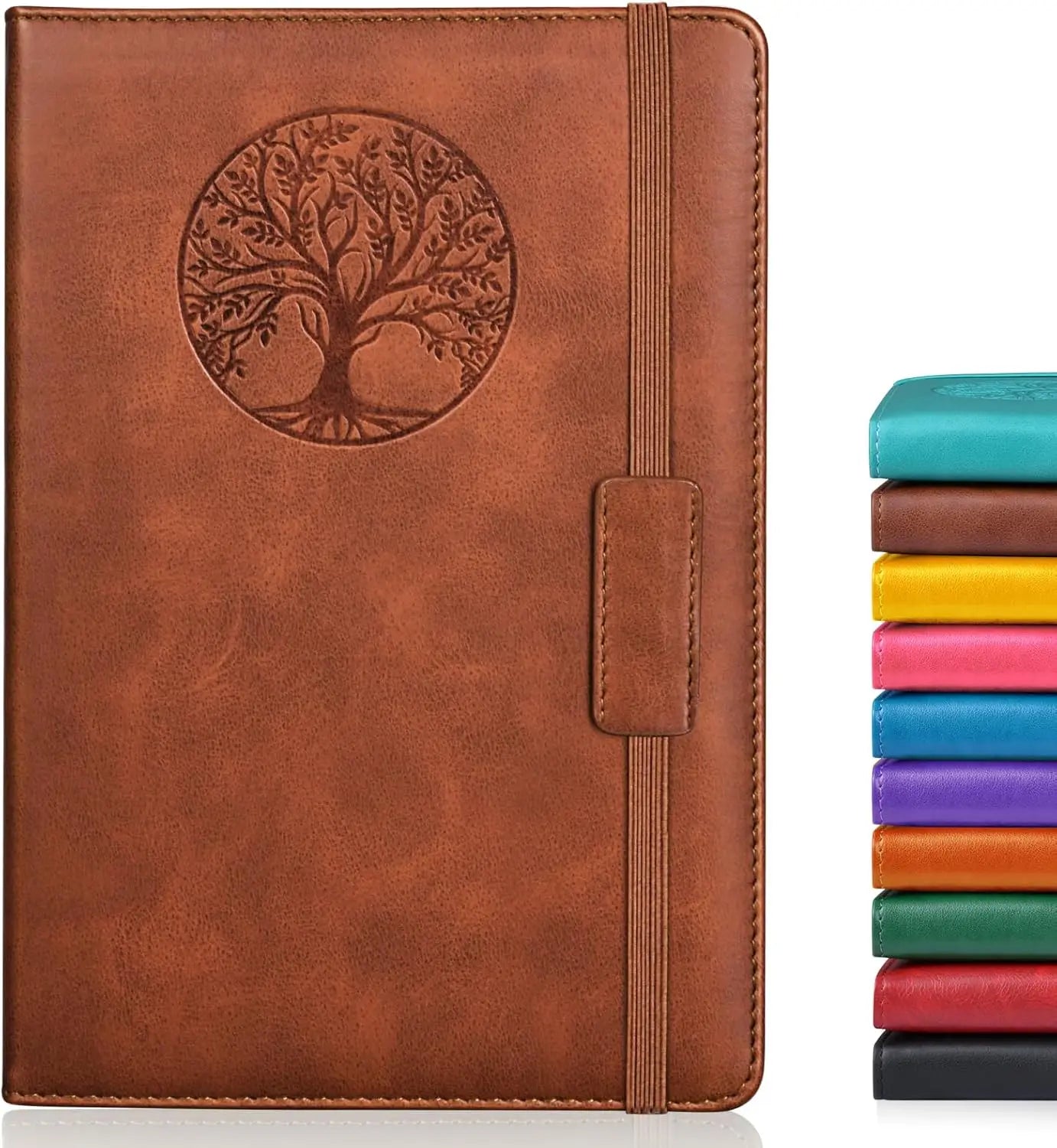 A5 Hardcover Leather Journal Notebook